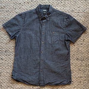 Todd Snyder Men's Short Sleeve Button Down - Large